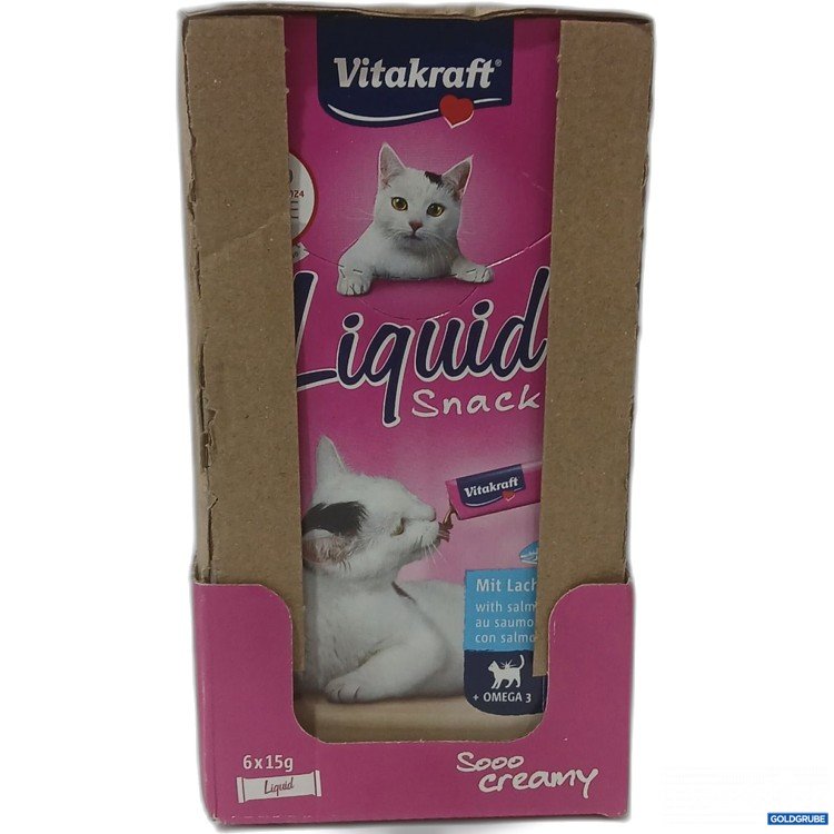 Artikel Nr. 987569: Vitakraft Cat Liquid-Snack mit Lachs & Omega 3, 11×90g