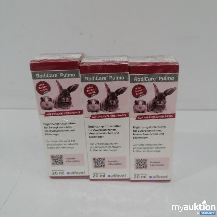 Artikel Nr. 847570: Alfavet RodiCare Pulmo 3x20ml