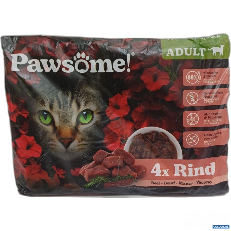 Artikel Nr. 884570: Pawsöme! Katzenfutter 4x85g