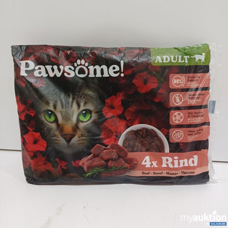 Artikel Nr. 884570: Pawsöme! Katzenfutter 4x85g