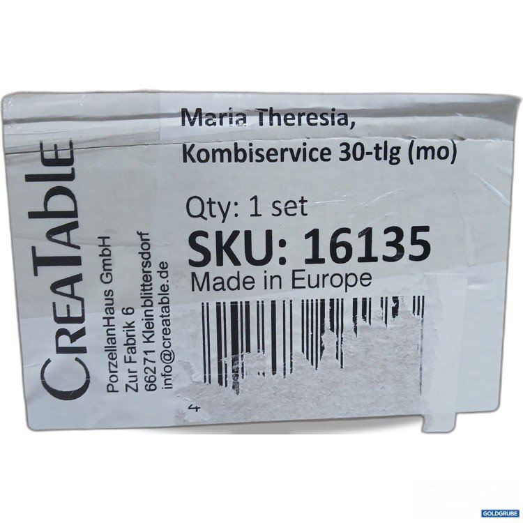 Artikel Nr. 885570: Creatable Maria Theresia Kombiservice 30tlg 16135 weiß