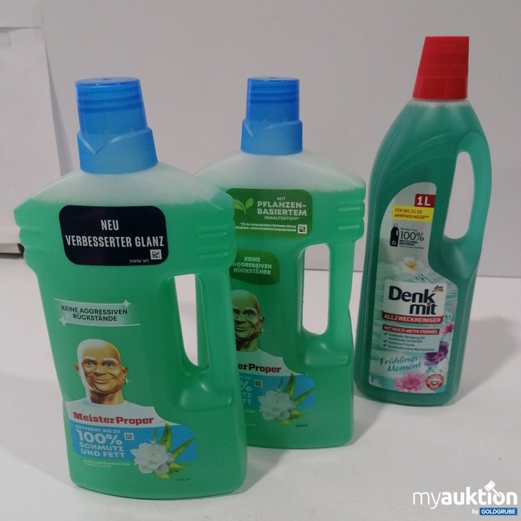 Artikel Nr. 886570: Diverse Allzweckreiniger 3x1L