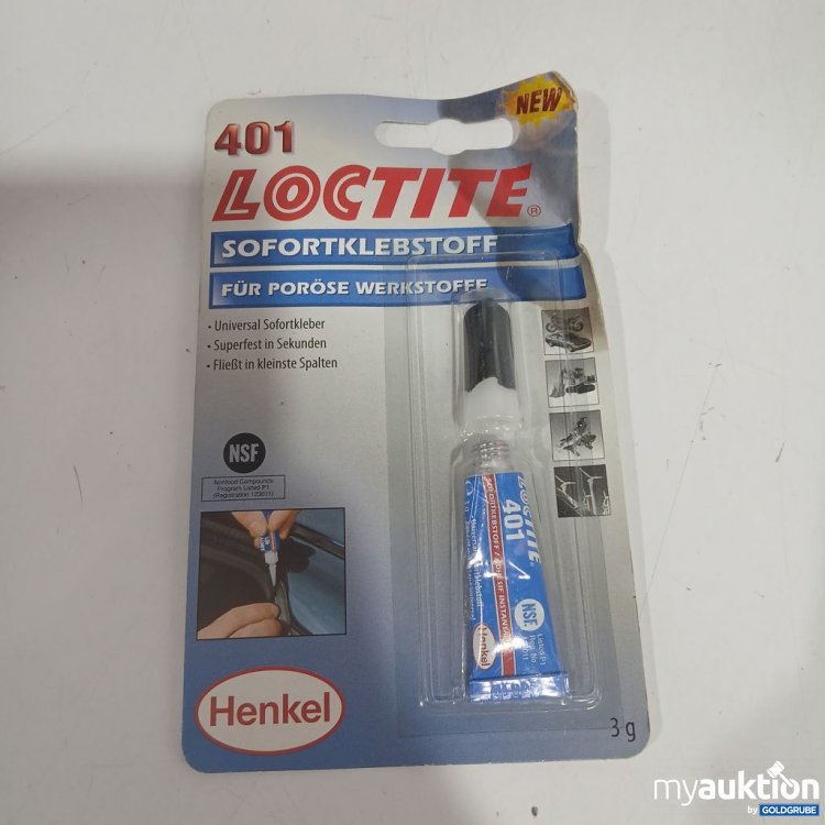 Artikel Nr. 899570: Henkel Loctite 401 Sofortkleber 3 g