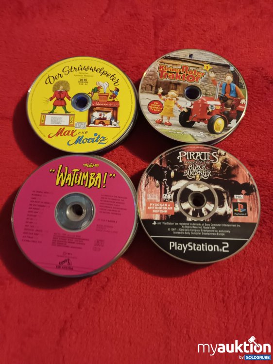 Artikel Nr. 907570: 100 verschiedene CDs, Dvds