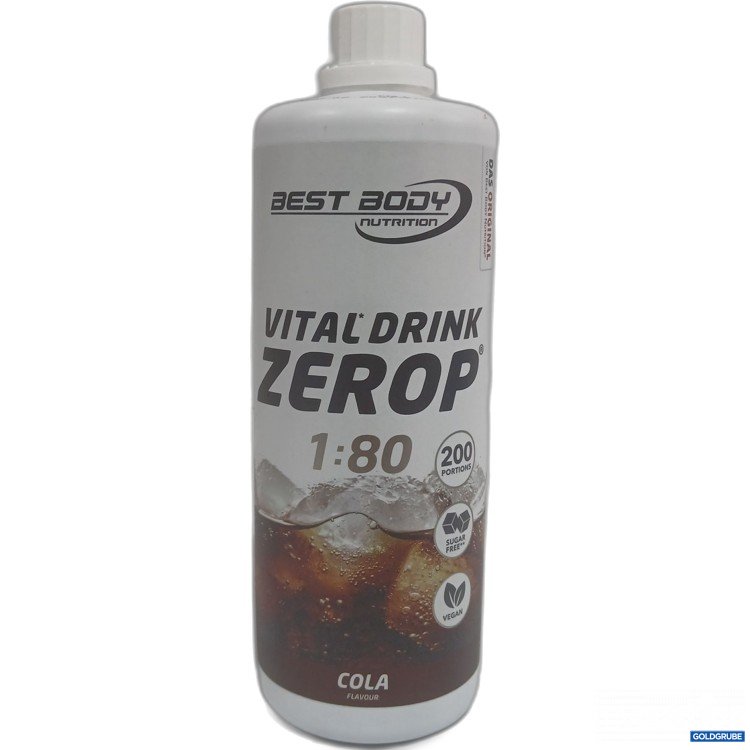 Artikel Nr. 960570: Best Body Vital Drink Zerop 1:80 Cola Flavour 1000ml 