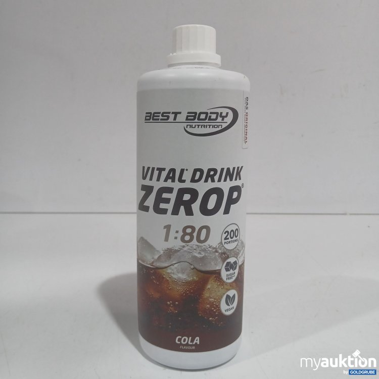 Artikel Nr. 960570: Best Body Vital Drink Zerop 1:80 Cola Flavour 1000ml 