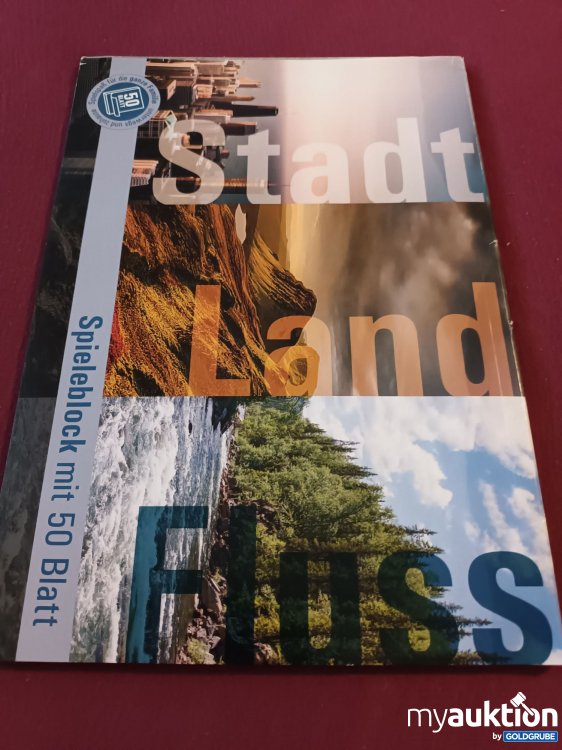 Artikel Nr. 999570: Spielblock für Stadt Land Fluss 