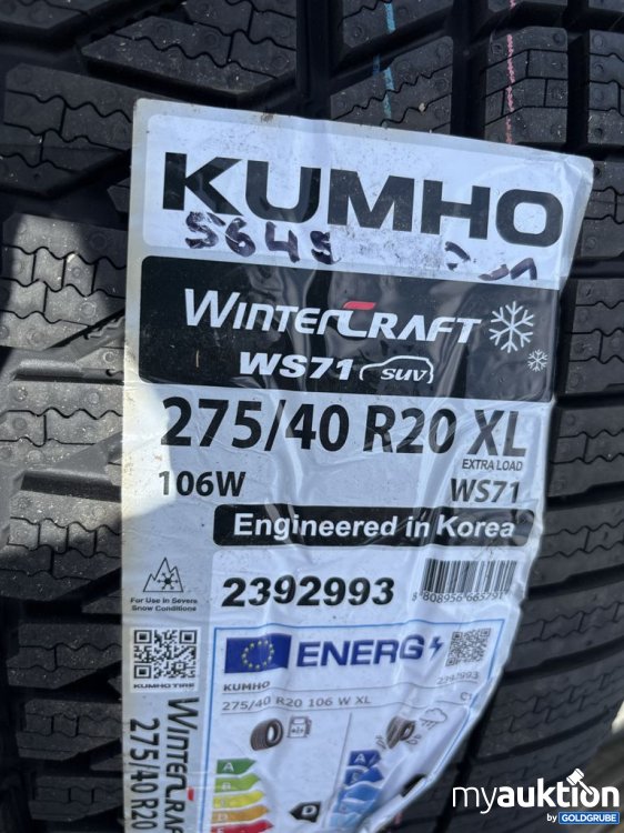 Artikel Nr. 444571: Kumho Wintercraft WS71 275/40 R20 XL
