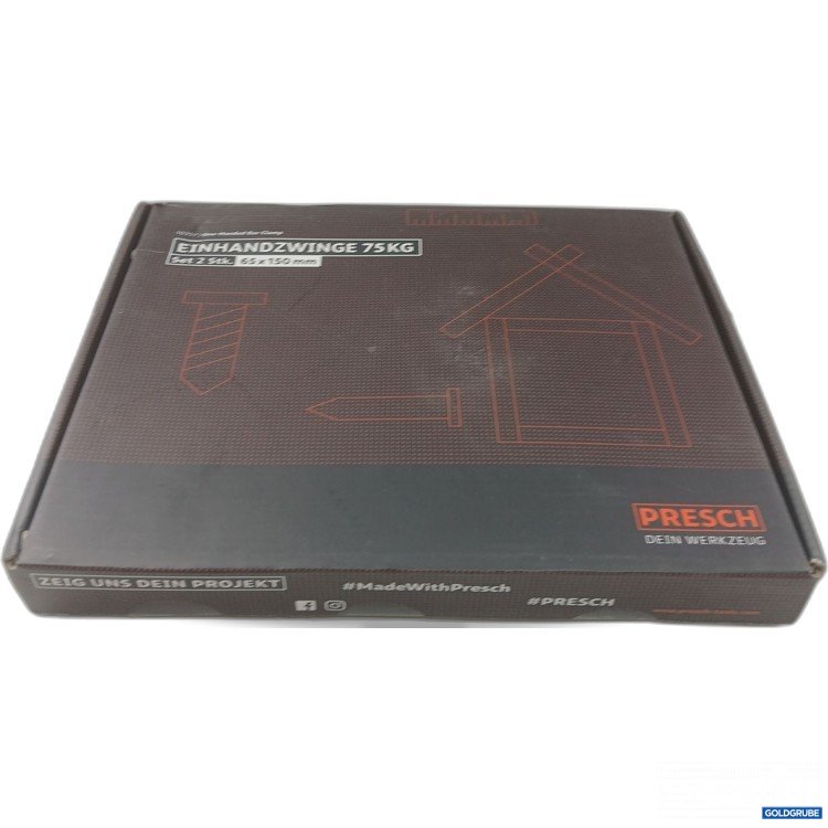 Artikel Nr. 447571 Artikel Nr. 447571: Presch Einhandzwinge 75kg 2x 65x150mm