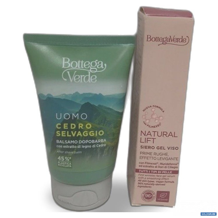 Artikel Nr. 468571 Artikel Nr. 468571: Bottega Verde Uomo Cedro Selvaggio Balsamo Dopobarba 75ml, Bottega Verdd Natural Lift sieto gel 30ml