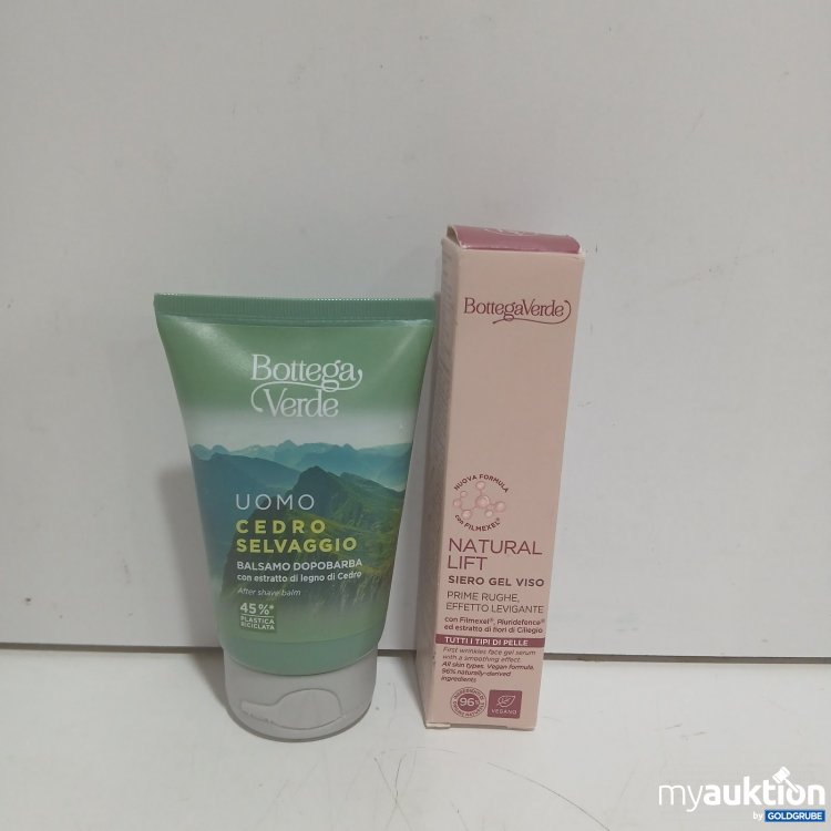 Artikel Nr. 468571 Artikel Nr. 468571: Bottega Verde Uomo Cedro Selvaggio Balsamo Dopobarba 75ml, Bottega Verdd Natural Lift sieto gel 30ml