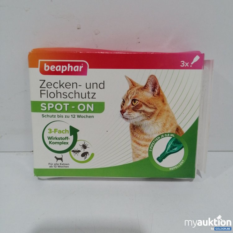 Artikel Nr. 847571: Beaphar Zecken und Flohschutz 3x0.8ml