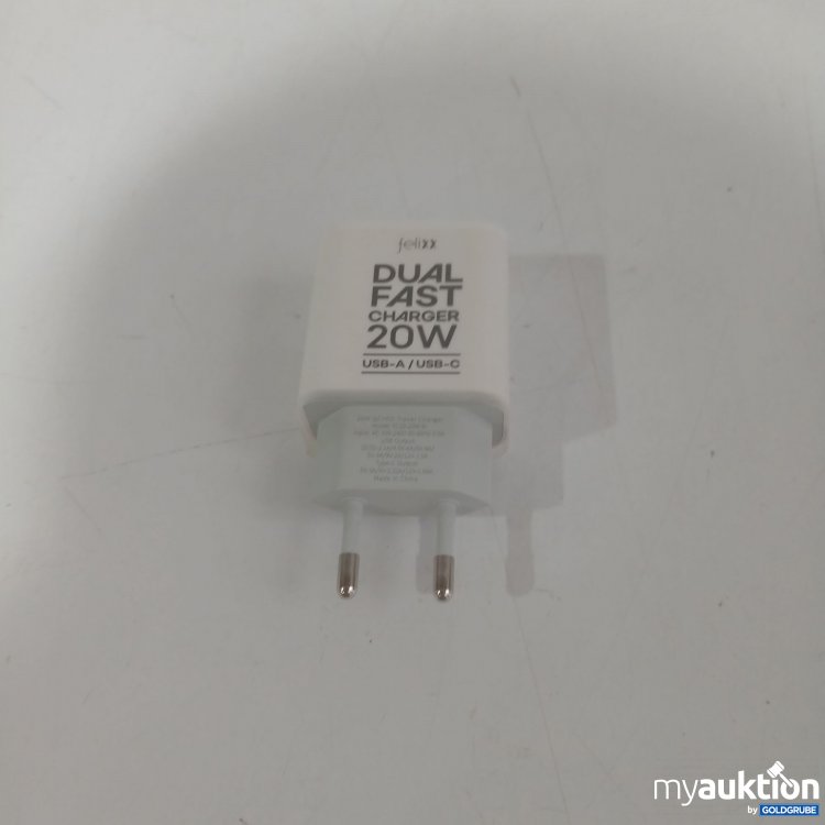 Artikel Nr. 862571 Artikel Nr. 862571: Dual Fast Charger 20W USA-A / USB-C TC10-20W-W
