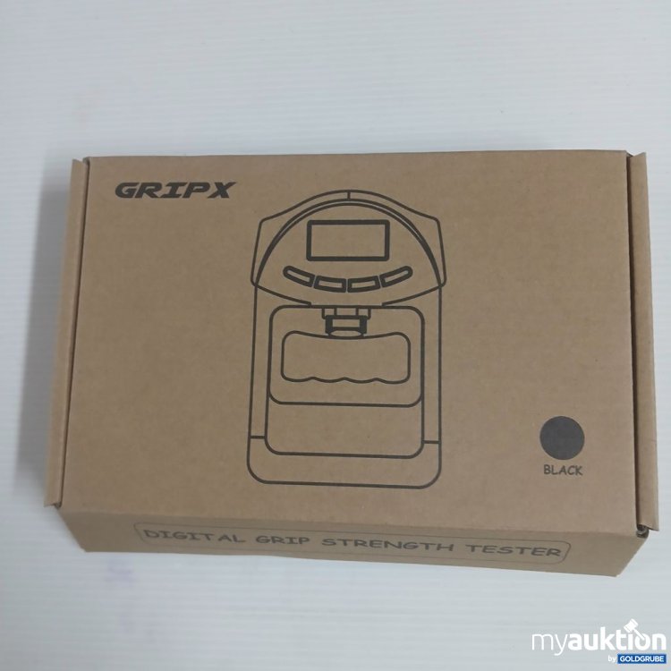 Artikel Nr. 922571 Artikel Nr. 922571: GRIPX Digital Grip Strength Tester Schwarz