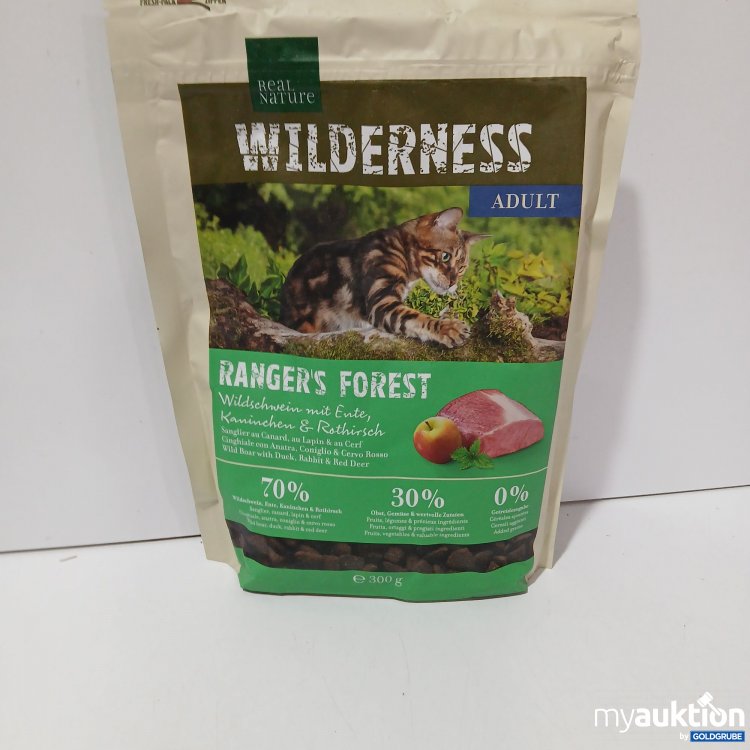 Artikel Nr. 954571: Real Nature Wilderness Adult Wildschwein mit Ente, Kaninchen & Rothirsch 300g 