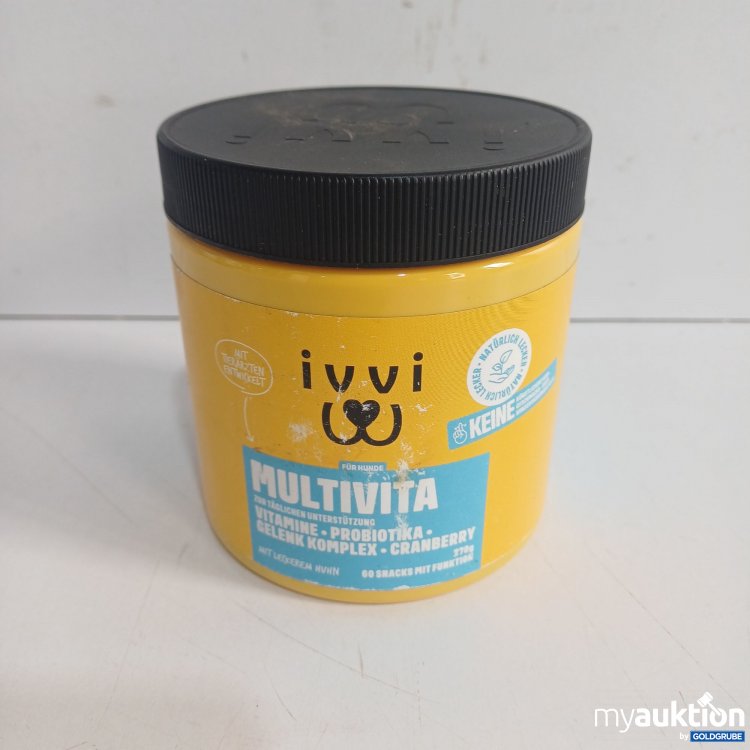 Artikel Nr. 981571: ivvi MULTIVITA Nahrungsergänzungsmittel für Hunde, 270g, 60 Snacks