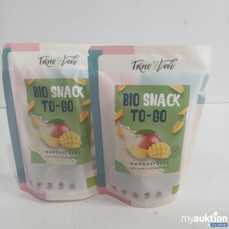 Artikel Nr. 996571 Artikel Nr. 996571: True Love Bio Snack to go Mangostücke je 130g