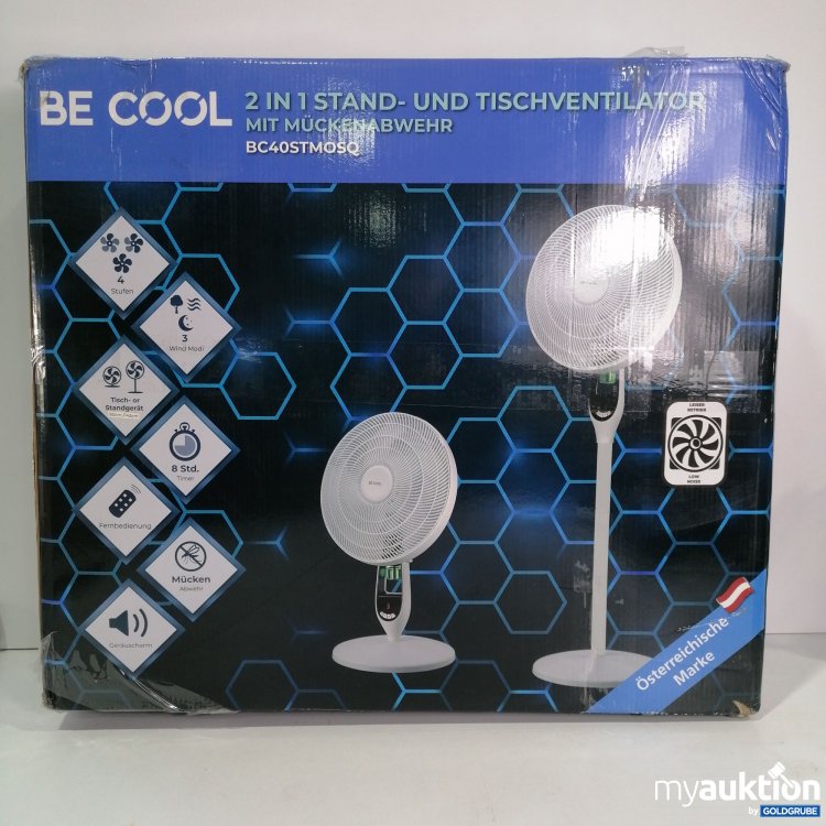 Artikel Nr. 389572 Artikel Nr. 389572: Be Cool 2in1 Stand und Tischventillator BC40STMOSQ