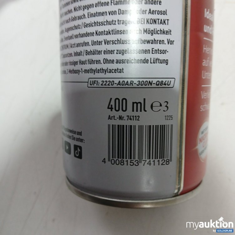 Artikel Nr. 464572 Artikel Nr. 464572: Nigrin Lackspray Schwarz Matt 400ml