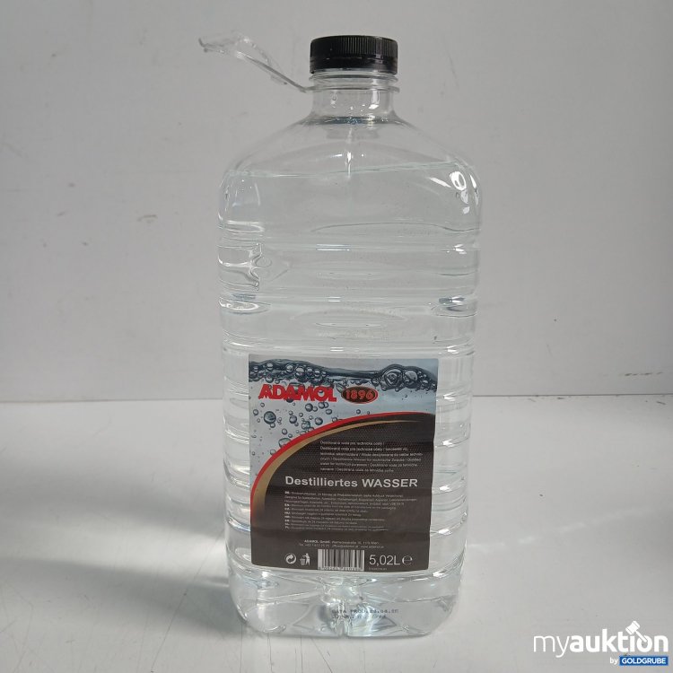 Artikel Nr. 466572 Artikel Nr. 466572: Adamol Destilliertes Wasser 5,02 l
