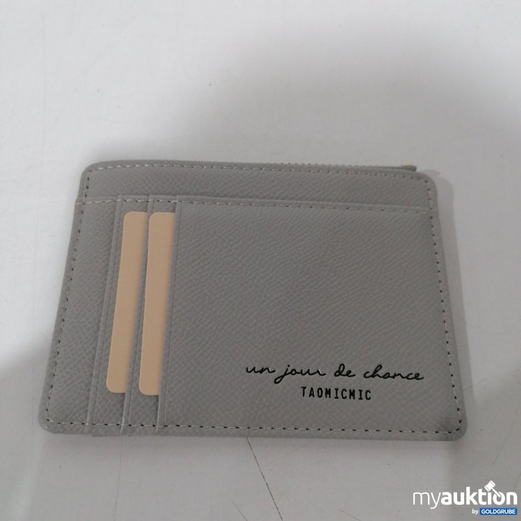 Artikel Nr. 859572: Taonicnic Kartenetui mit Münzfach grau 11.5x9 cm