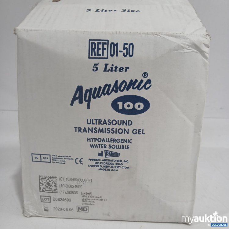 Artikel Nr. 866572 Artikel Nr. 866572: Aquasonic Ultrasound Transmission Gel 5L
