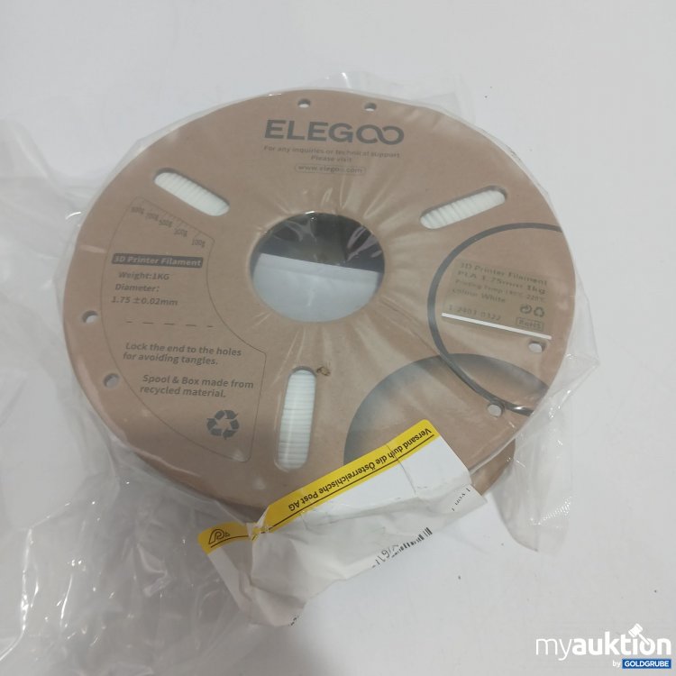 Artikel Nr. 871572 Artikel Nr. 871572: Elegoo 3D Printer Filament 1kg 1.75±0.02mm