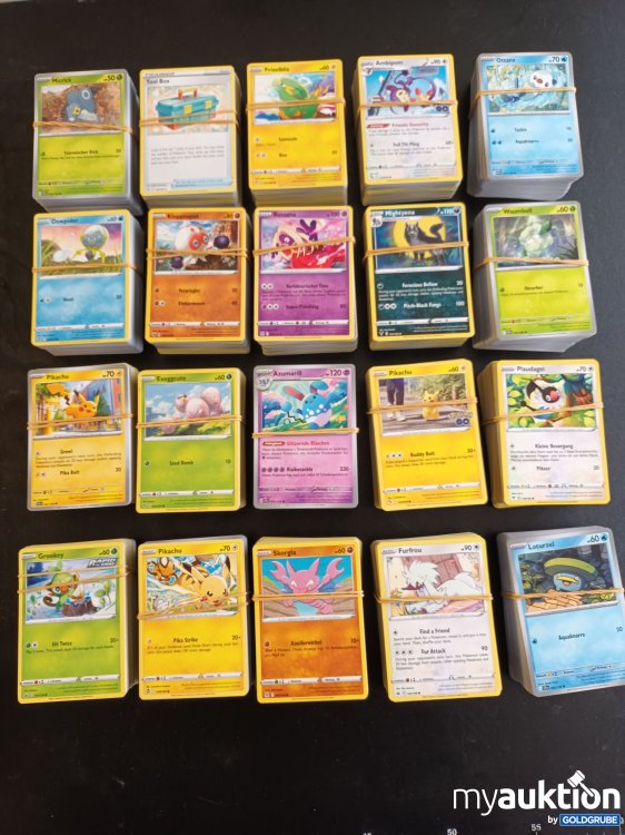 Artikel Nr. 907572: 2000 Stück Pokemon Karten