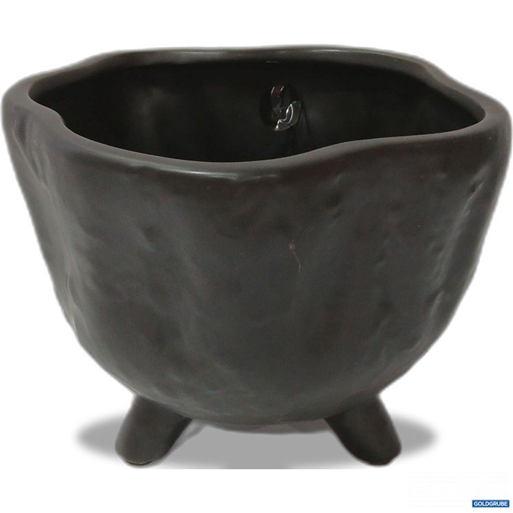Artikel Nr. 920572: PTMD Collection Blumentopf Ricco L zwart 22cm