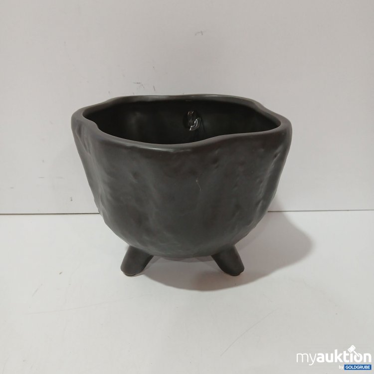 Artikel Nr. 920572: PTMD Collection Blumentopf Ricco L zwart 22cm