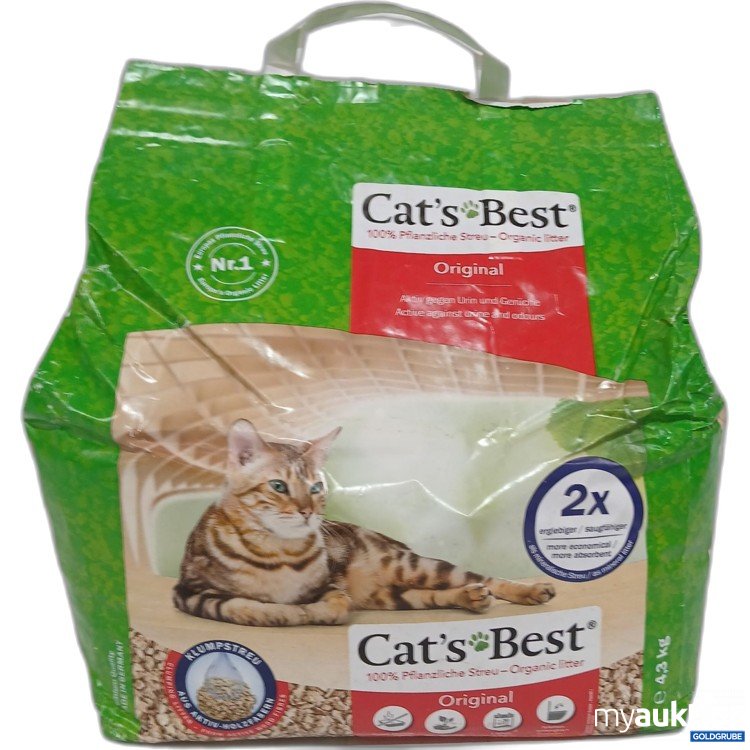 Artikel Nr. 950572: Cat's Best 100% Pflanzliches Streu 4.3kg 