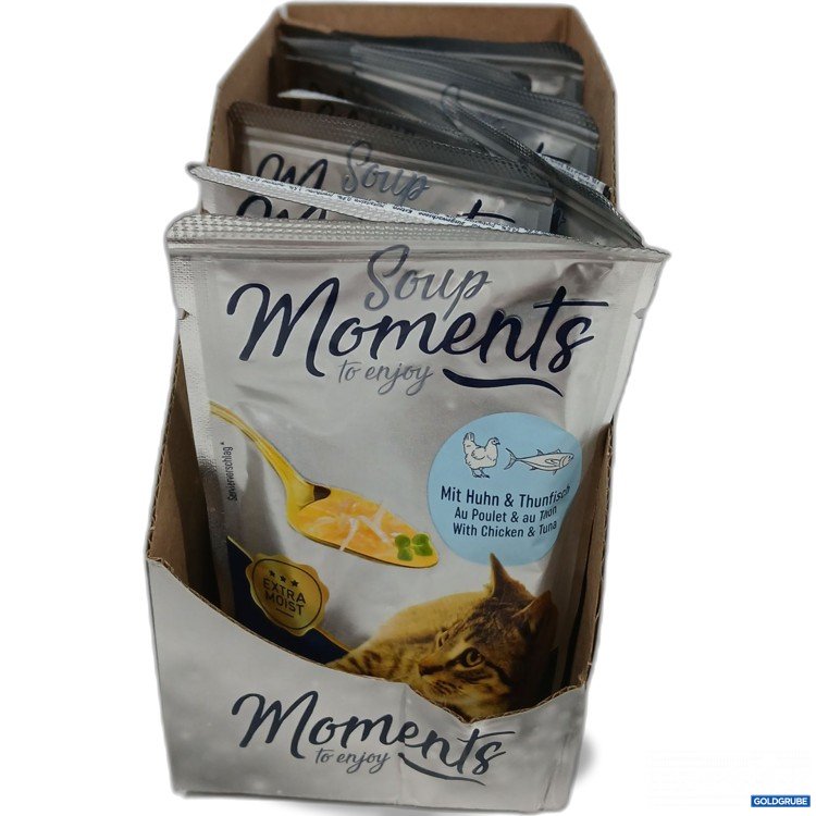 Artikel Nr. 954572: Moments Soup Cats mit Huhn&Thunfisch 12x40g 