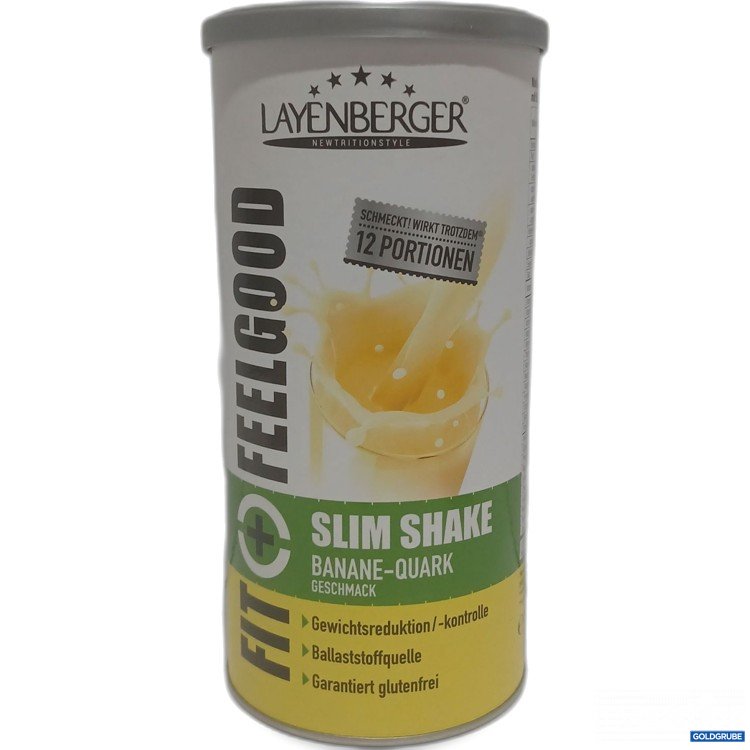 Artikel Nr. 998572 Artikel Nr. 998572: Layenberger Fit+Feelgood Slim Shake Banane-Quark 396g