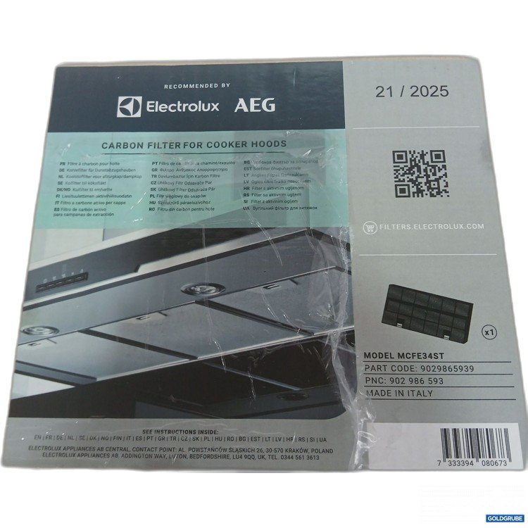 Artikel Nr. 446573 Artikel Nr. 446573: Electrolux AEG Kohlefilter für Dunstabzugshauben Modell MCFE34ST