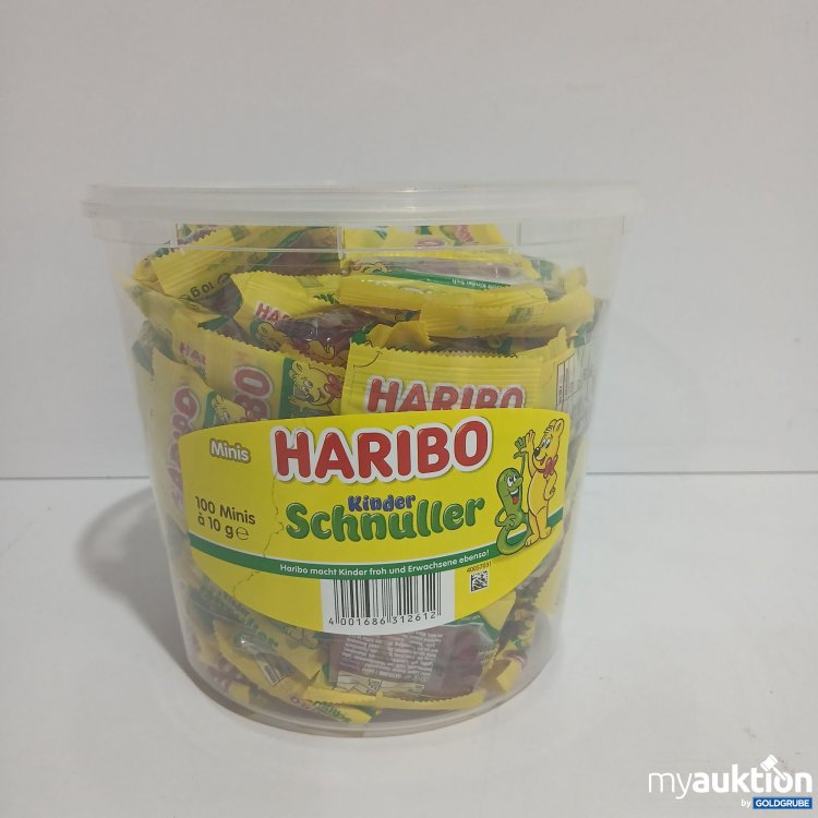 Artikel Nr. 834573 Artikel Nr. 834573: Haribo Kinder Schnuller Minis 100x10g