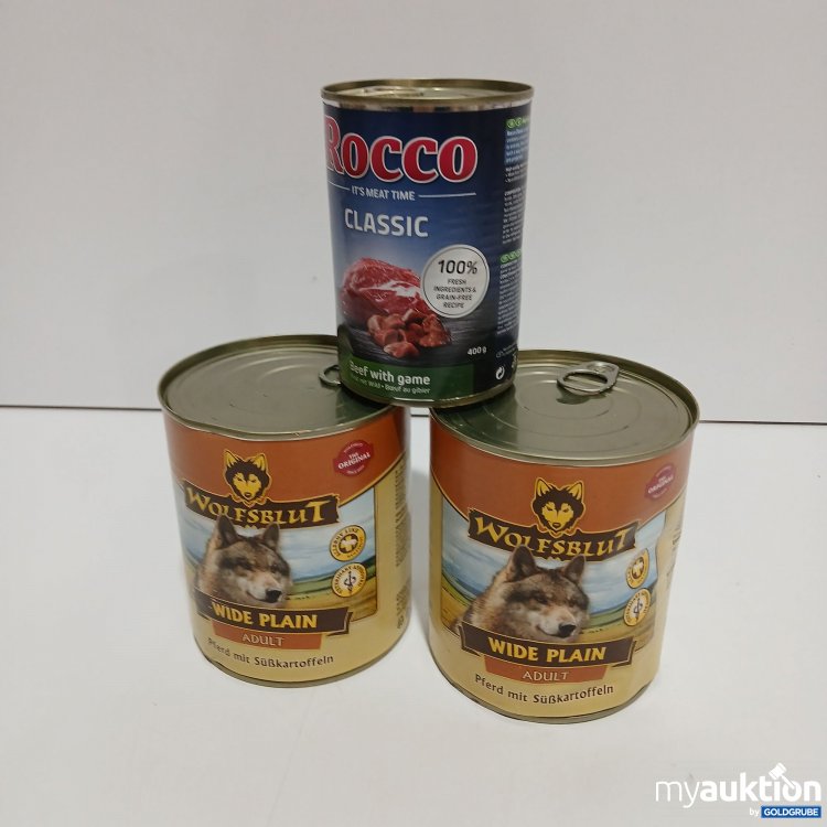 Artikel Nr. 869573 Artikel Nr. 869573: Diverse Hundefutter 2x800g , 1x400g