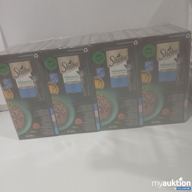 Artikel Nr. 873573 Artikel Nr. 873573: Sheba Natures Collection in Sauce Fisch Variation 4Stk 12×85g