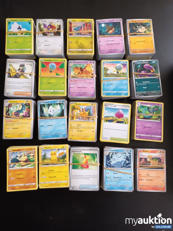 Artikel Nr. 907573: 2000 Stück Pokemon Karten