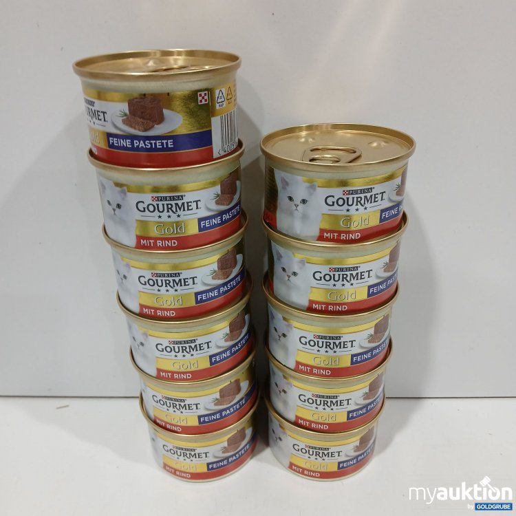 Artikel Nr. 954573: Set Purina Gourmet Gold Pastete mit Rind 11x85g