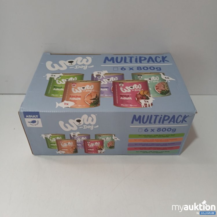 Artikel Nr. 958573: Wow Dog Multipack 6×800g