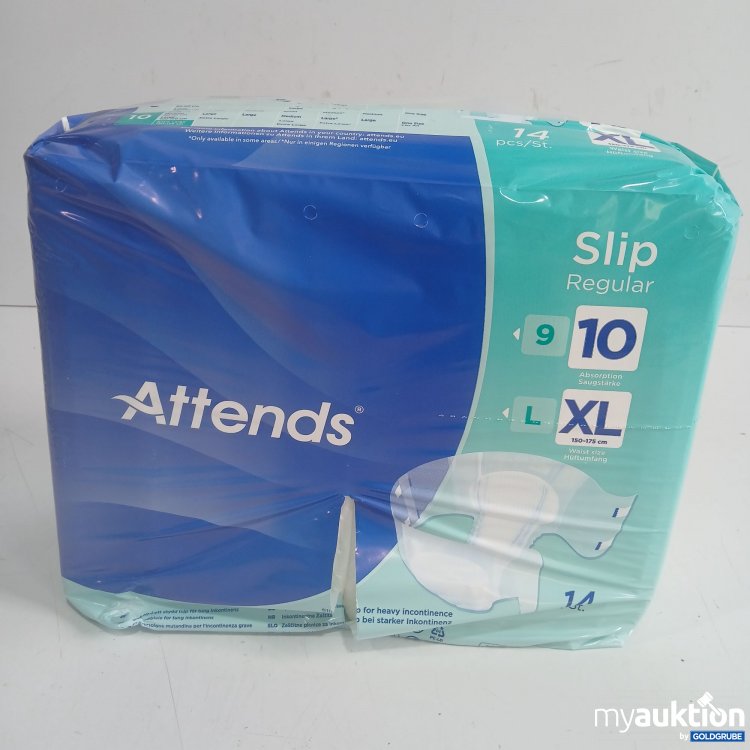 Artikel Nr. 971573 Artikel Nr. 971573: Attends Slip Regular XL 14Stk