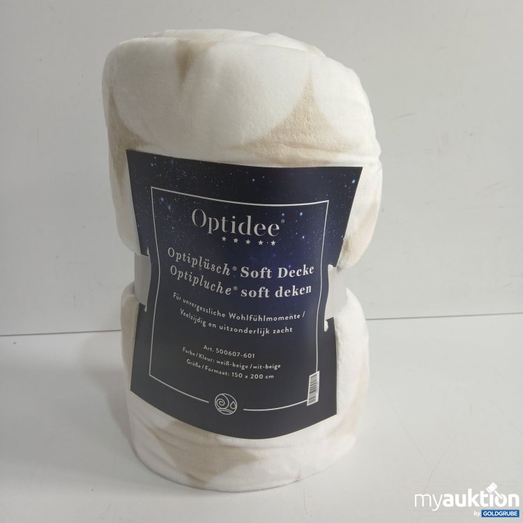 Artikel Nr. 972573: Optidee Optiplüsch Soft Decke 150x200cm 