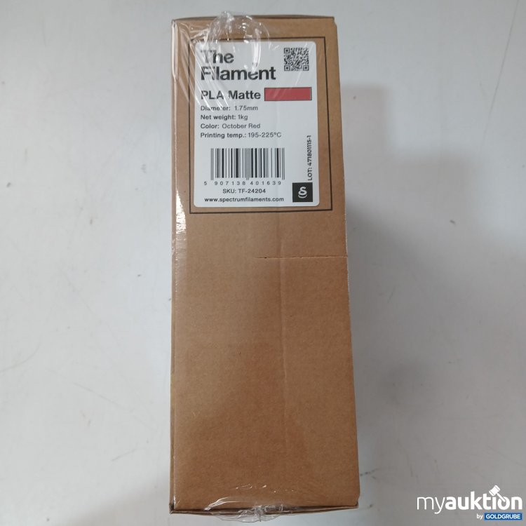 Artikel Nr. 982573: Spectrum The Filamentfor 3D Printers PLA Matte Color October Red Sku: TF-24204