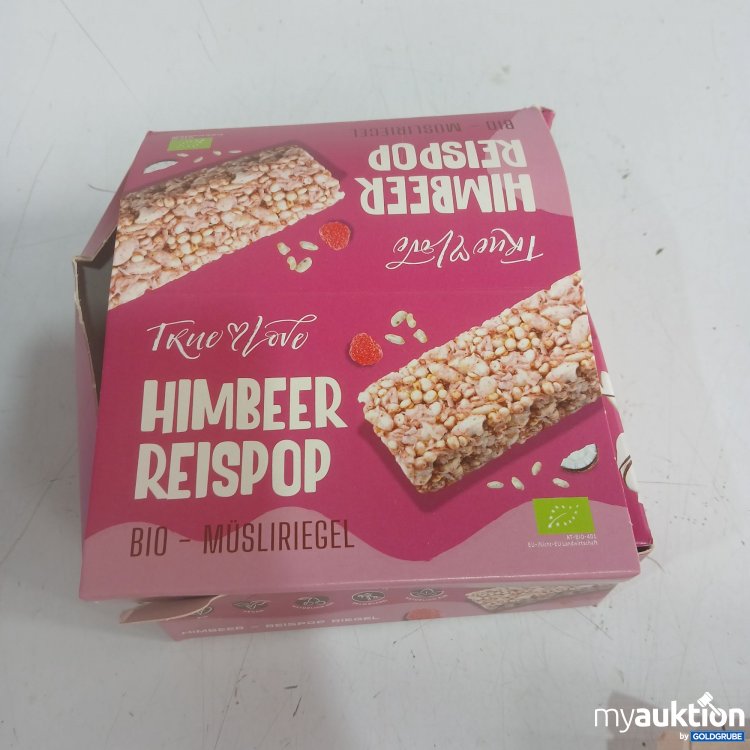 Artikel Nr. 996573 Artikel Nr. 996573: True Love Himbeer Reispop Bio Müsliriegel 12x16g