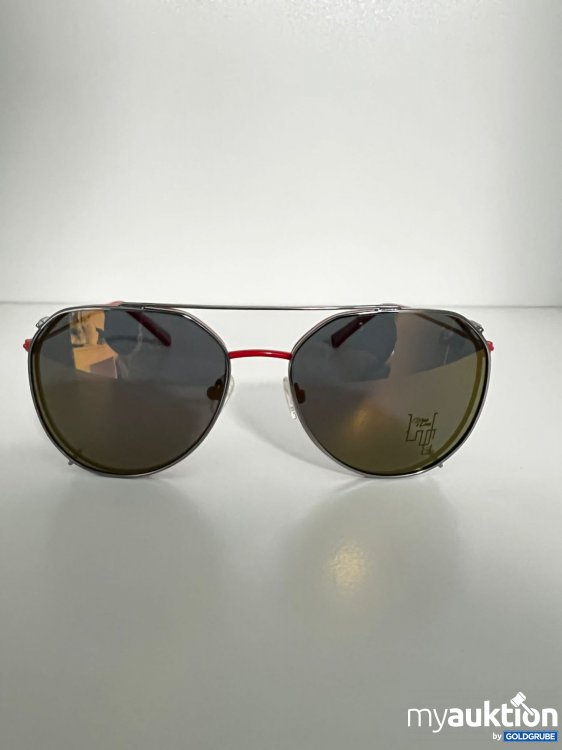 Artikel Nr. 320574 Artikel Nr. 320574: Whisky & Candy Black Hole Sun (mit Sonnenclip) Brille - lime / red