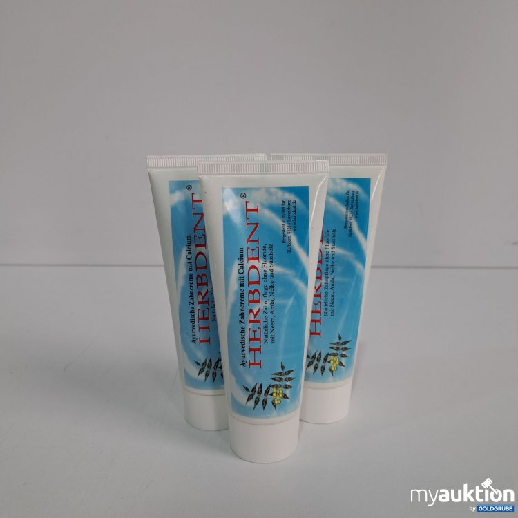 Artikel Nr. 816574 Artikel Nr. 816574: Herbdent Ayurvedische Zahncreme 3x100g