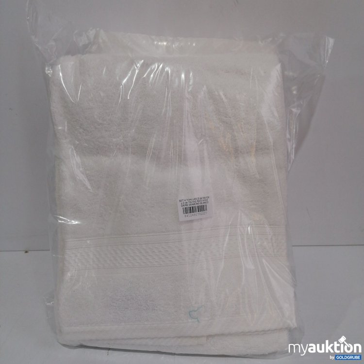 Artikel Nr. 832574 Artikel Nr. 832574: Lebengood Set 4 Handtücher 2x 50x100cm, 2x 70x140 cm