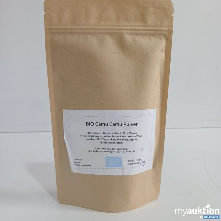 Artikel Nr. 855574 Artikel Nr. 855574: Bio Camu Camu Pulver 200g