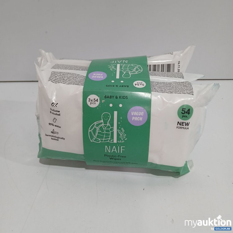 Artikel Nr. 869574 Artikel Nr. 869574: Naif Wipes 3x54stk