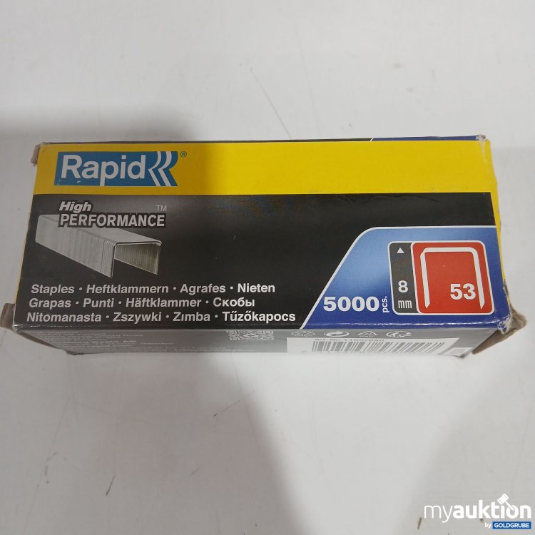 Artikel Nr. 882574 Artikel Nr. 882574: Rapid Heftklammern 5000Stk 8mm